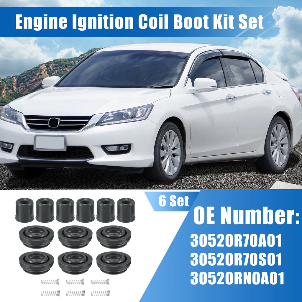 Ignition Coil Boot Kit Replacement Set for Honda (2001–2013)