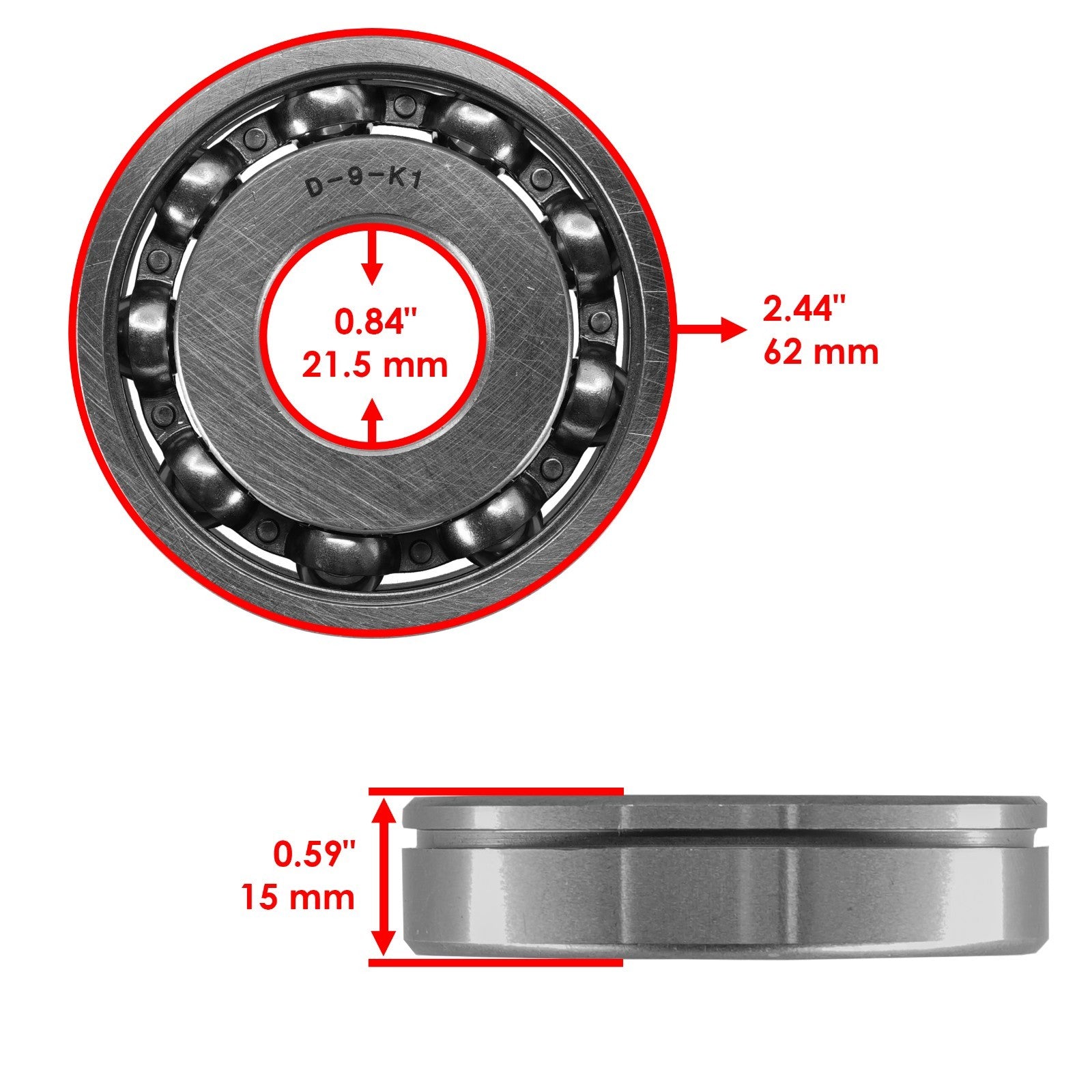 Differential Bearing and Seal Kit Replacement for Honda FourTrax Foreman 400 (1995–1996)