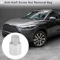 Type C Wheel Lock Lugnut Antitheft Key Socket for Toyota
