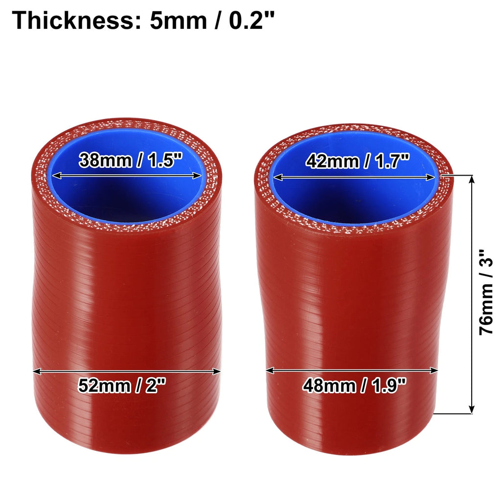 38-42mm Silicone Hose Coupler for Intercooler Tube (Universal)