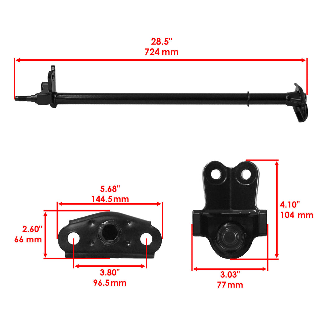 Steering Stem Shaft Replacement for Honda TRX400EX Sportrax 400 (1999–2008)