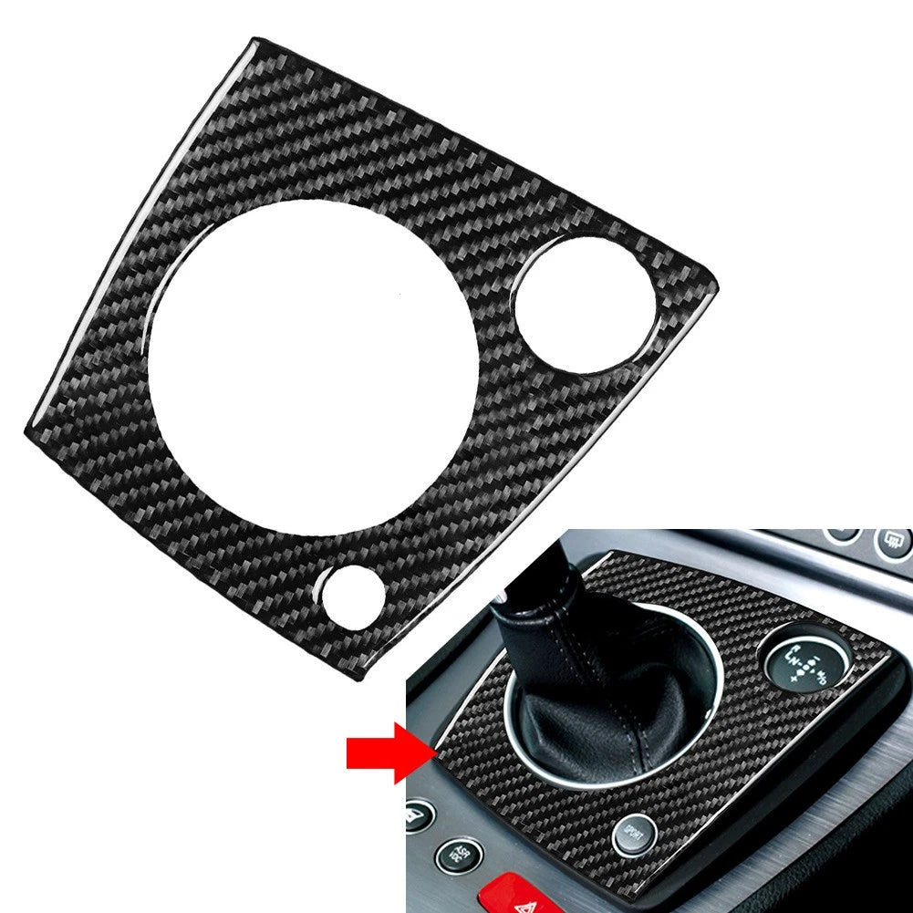 Gear Shift Panel Cover Trim for Alfa Romeo 159 Brera Spider (2006–2010) Black