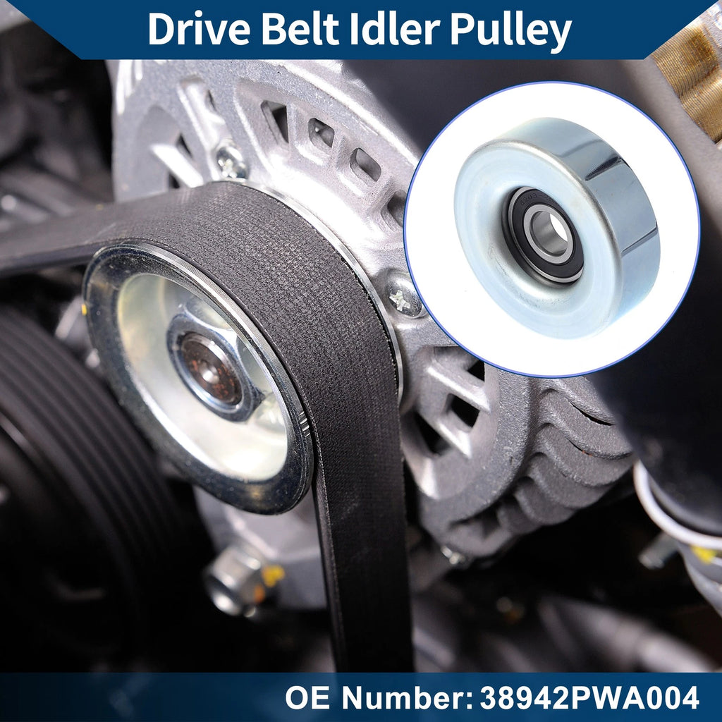 Drive Belt Idler Pulley Replacement for Honda Fit (2006–2008)