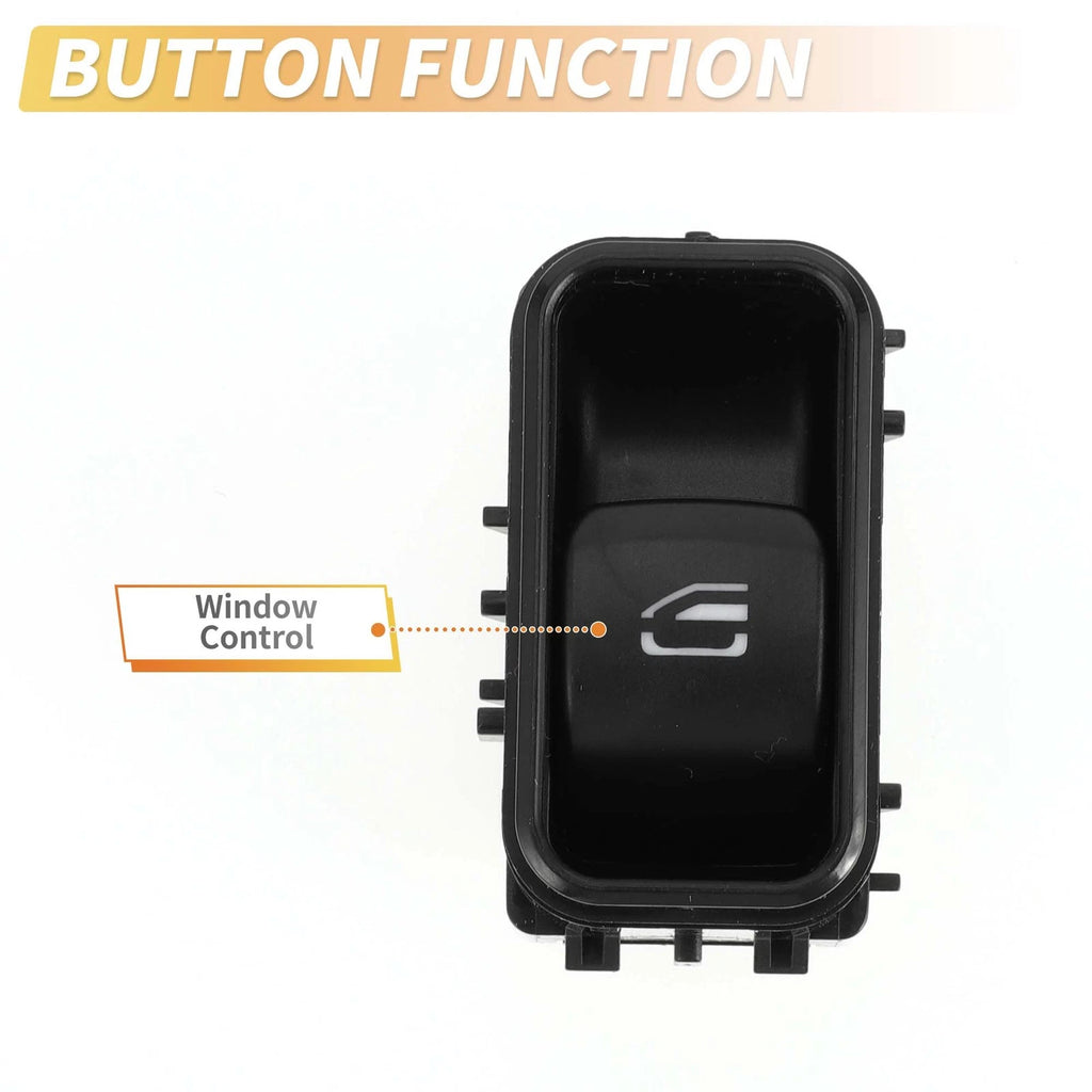 Front Rear Power Window Switch for Mercedes-Benz Sprinter W907 (2018–2024)