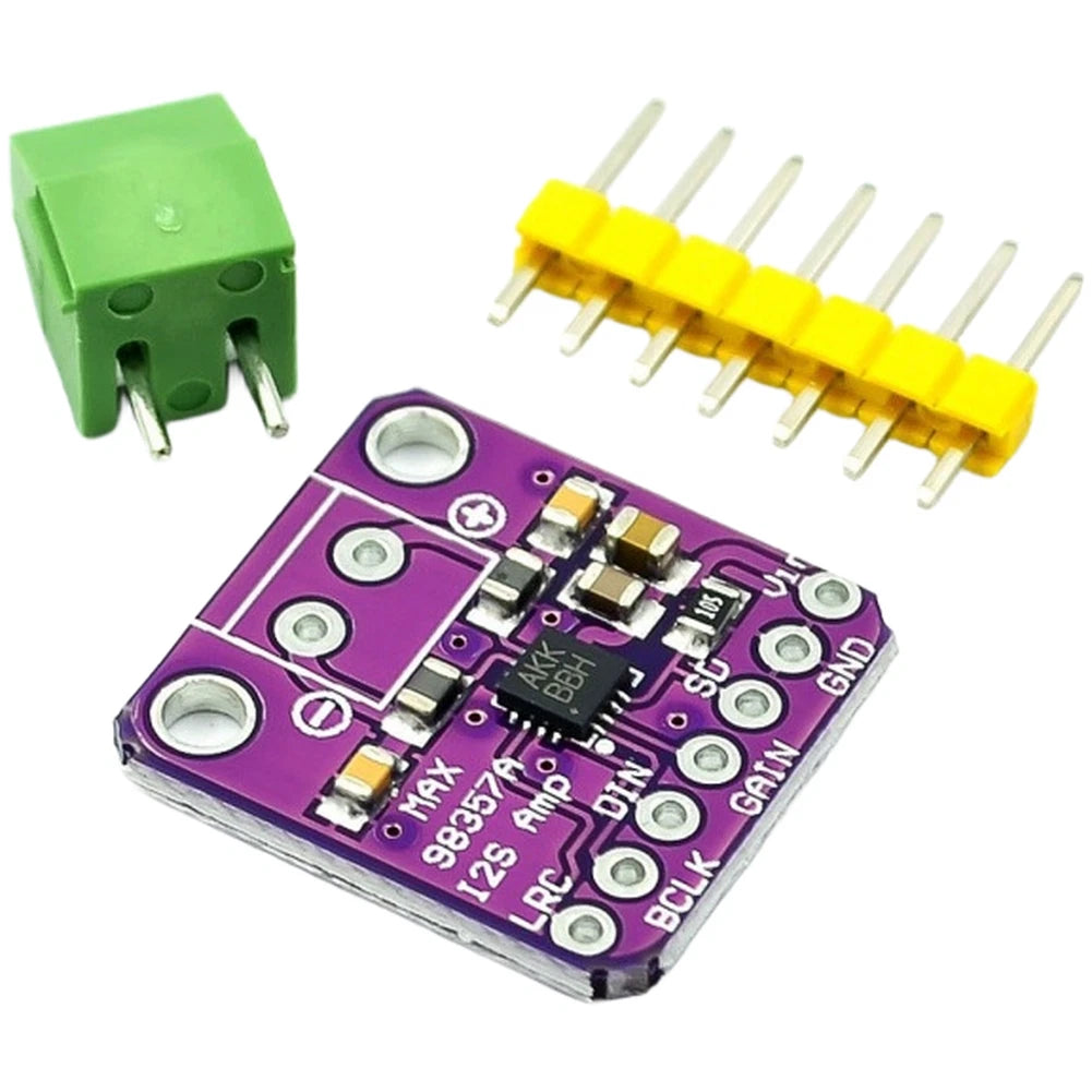 MAX98357A I2S Audio Decoder Board for Microcontrollers (3006)