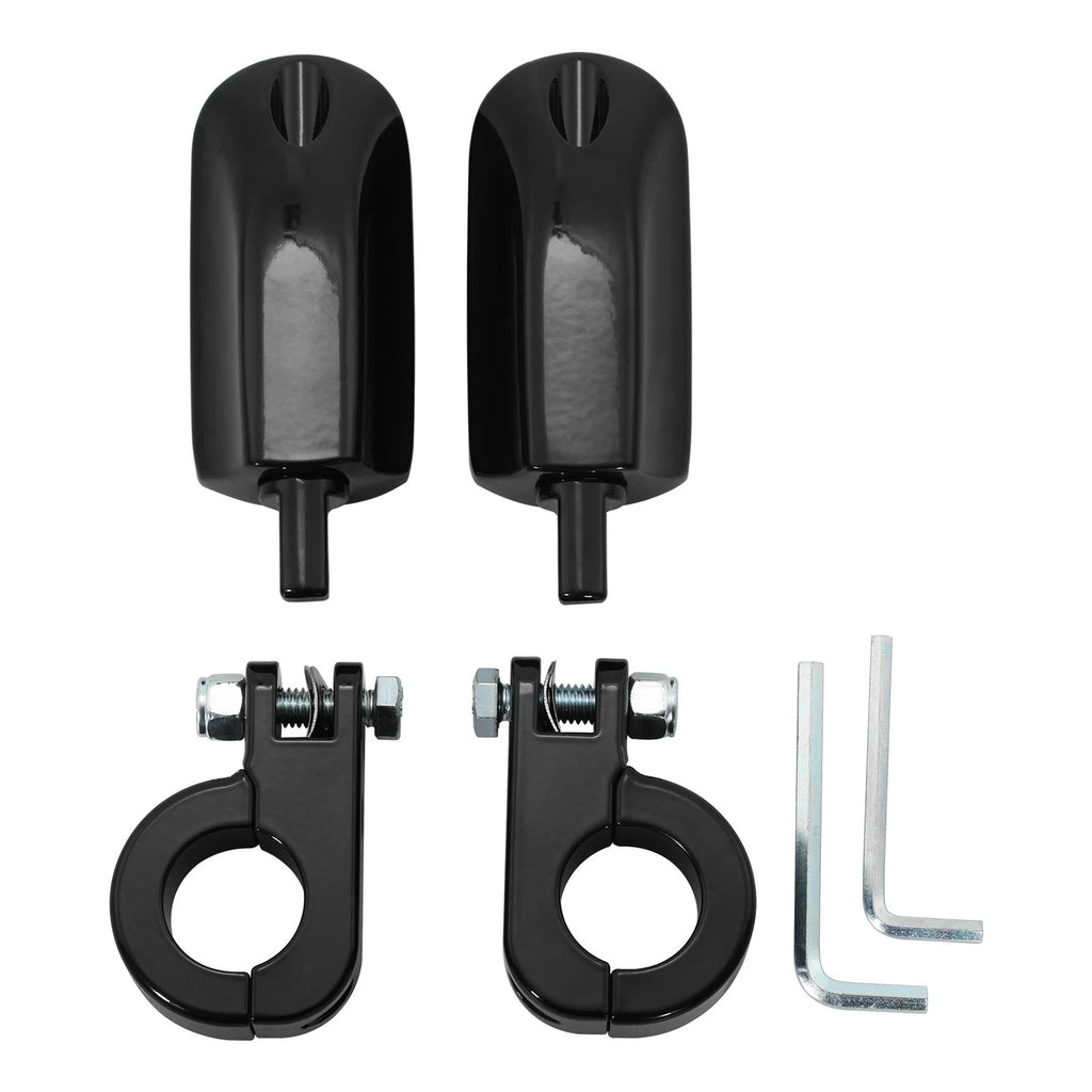 1.25" Pegstreamliner Highway Engine Guard Footpegs for Harley
