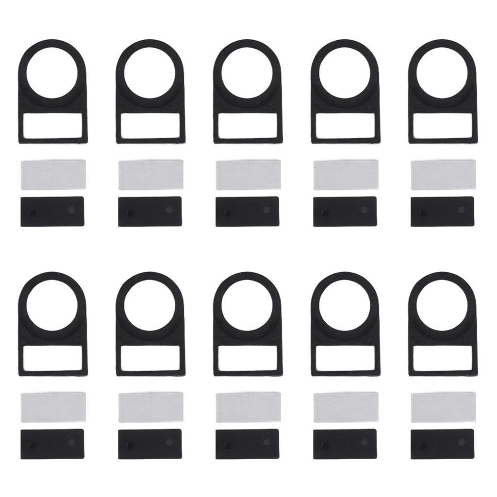 10pcs Push Button Switch Panel Labels for Universal Use (22mm)