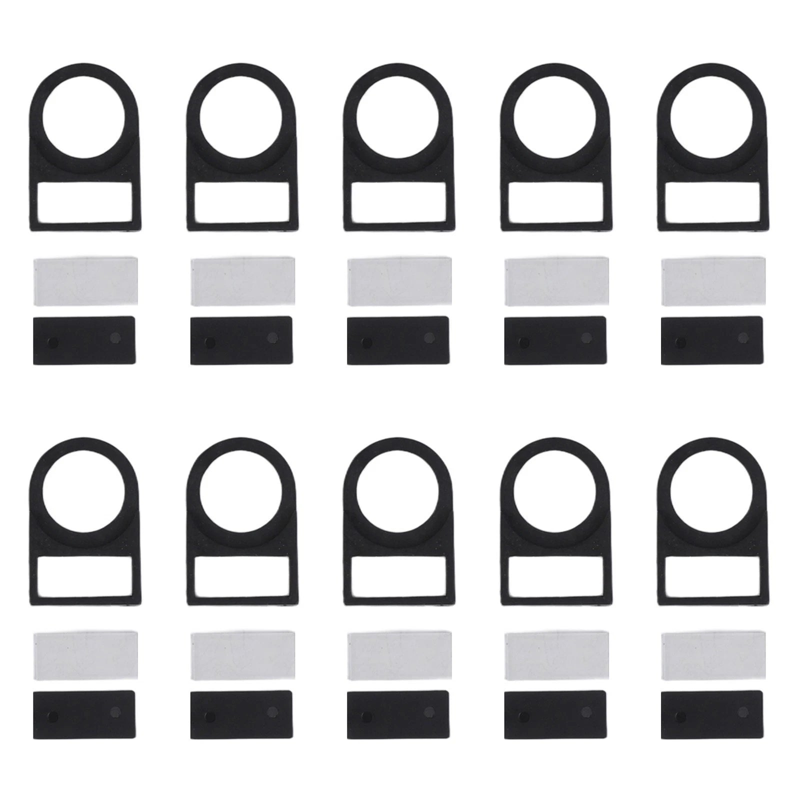 10pcs Push Button Switch Panel Labels for Universal Use (22mm)