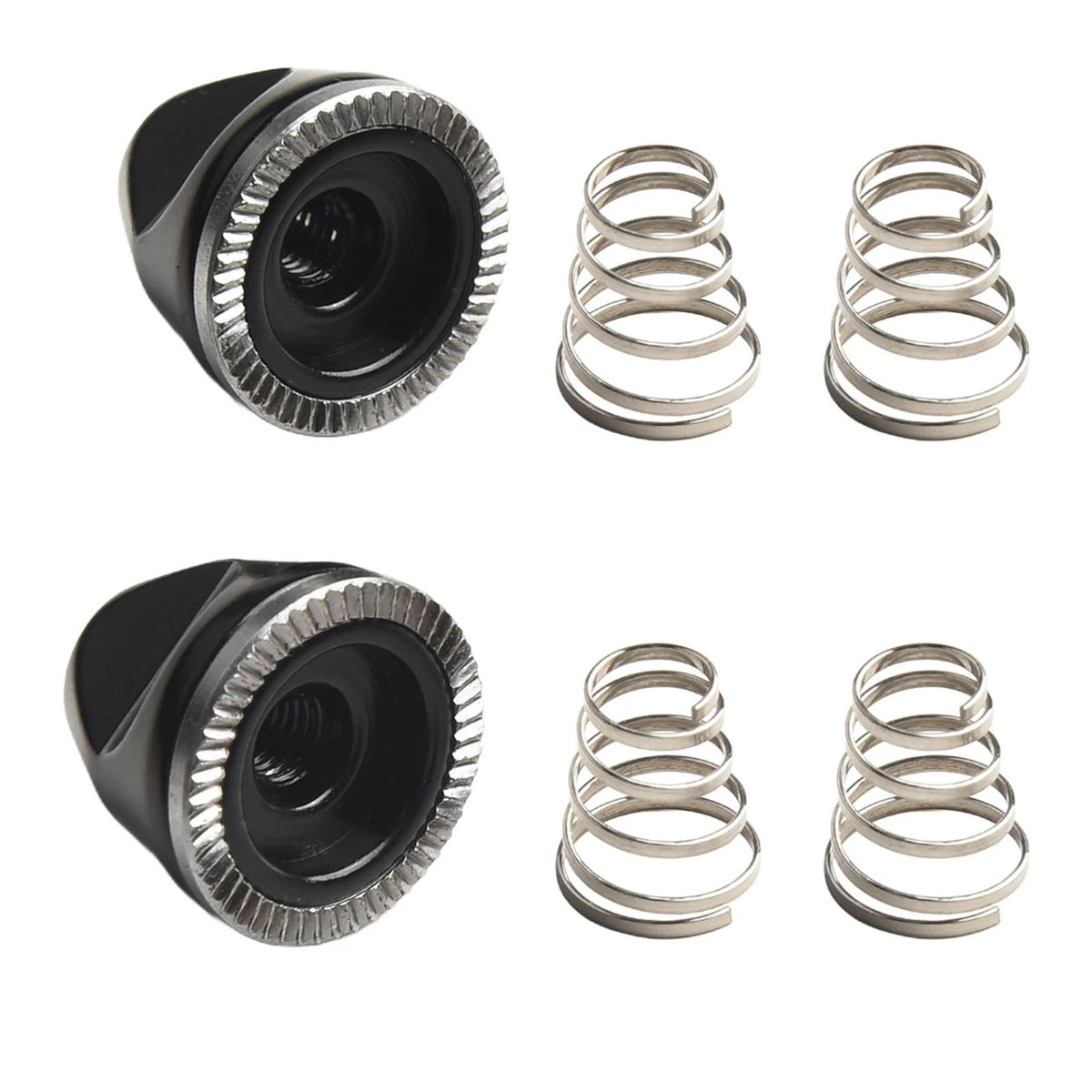 Set of 4 Wheel Nuts for M5 Aluminum Alloy Quick Release Skewer