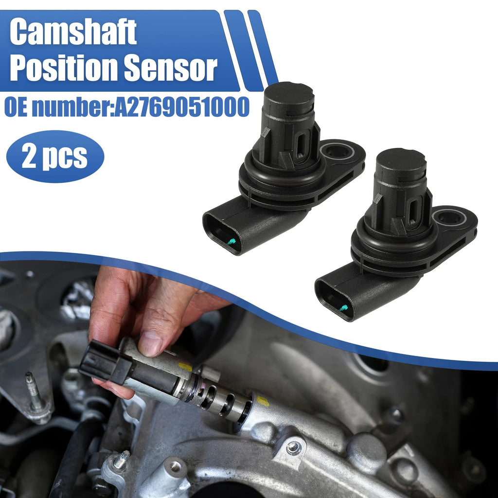 2X Engine Camshaft Position Sensor for Mercedes-Benz W166 ML350 C207 E350