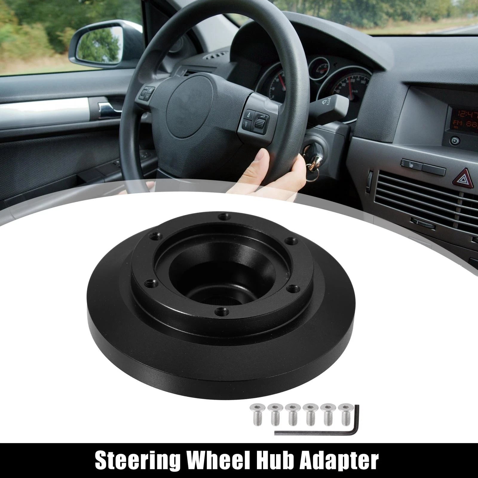 Steering Wheel Hub Adapter 6 Hole for BMW M3 Z4 E90 Mini Cooper