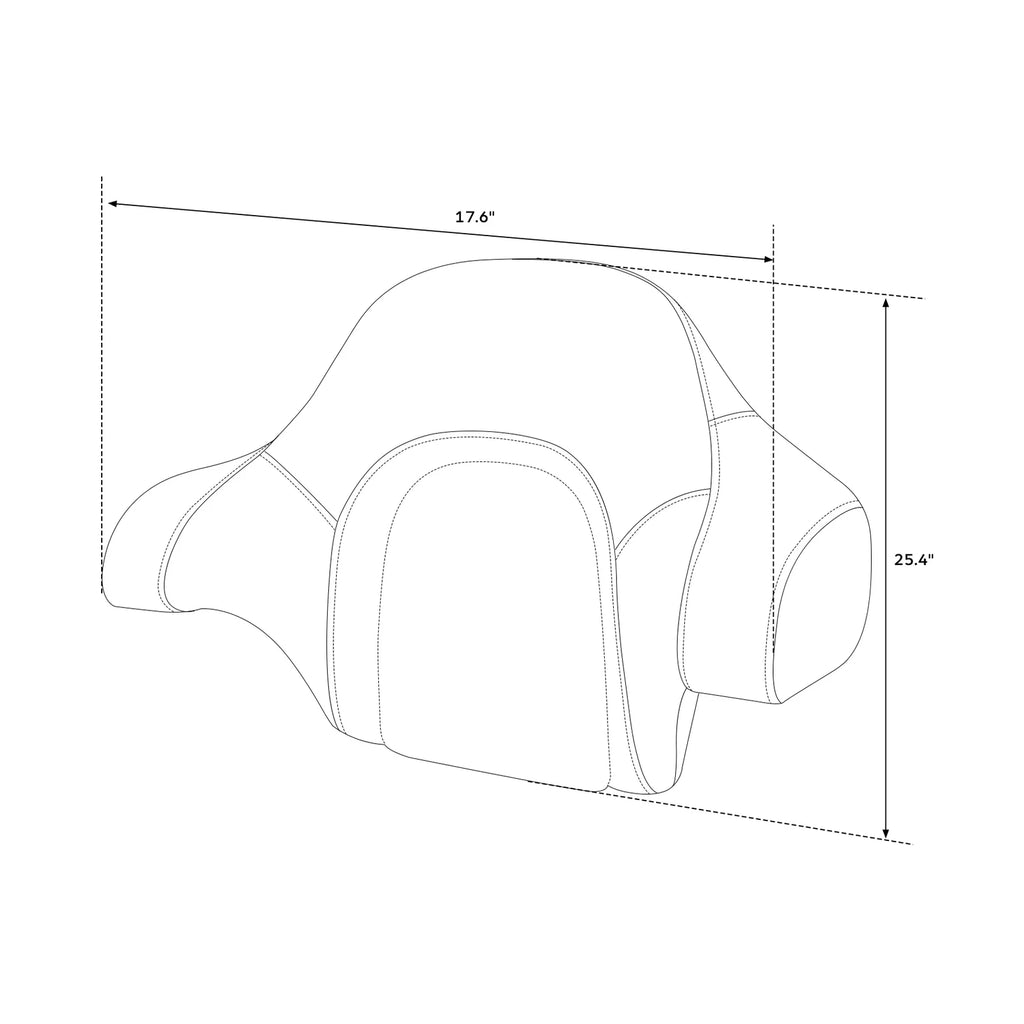Backrest for Harley Touring Street Glide (2014–2025)