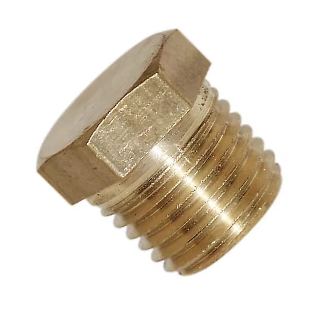 2X Fittings .250-18x.62 for Mercury Mercruiser 7LX 4BBL GM 350