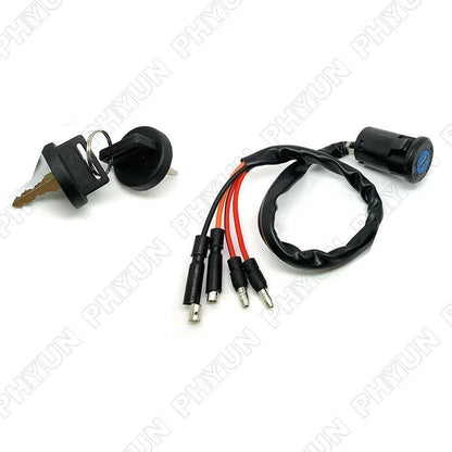 Ignition Switch w/ 2 Key for Honda ATC Big Red ATC200ES 1982–1984