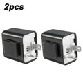 2X 2Pin 12V LED Flasher Relay for Universal Vehicles (Fix Hyper Flash)