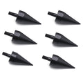 6PC Black Spike Bolts for Universal Motorcycle Windscreen Fairings