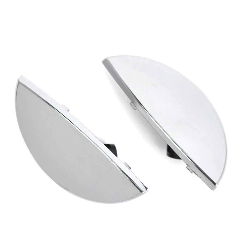 1 Pair Headlight Washer Nozzle Cover Chrome for BMW Mini Cooper (R50 R52 R53)
