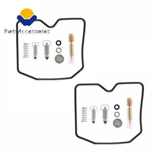 2X Carburetor Rebuild Kit for Kawasaki EX250 EX500 (1988–2009)