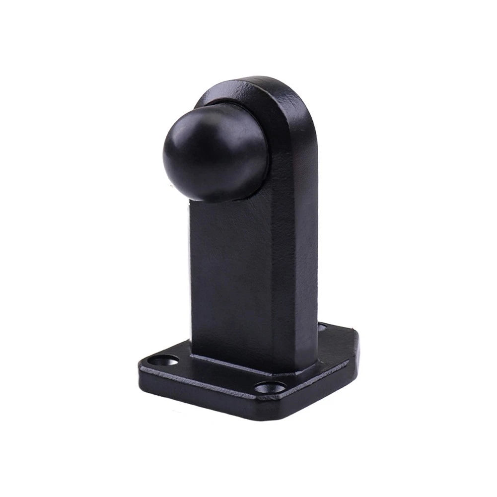 Heavy Duty Door Stop with Rubber Shock Absorption for Bathroom Doors