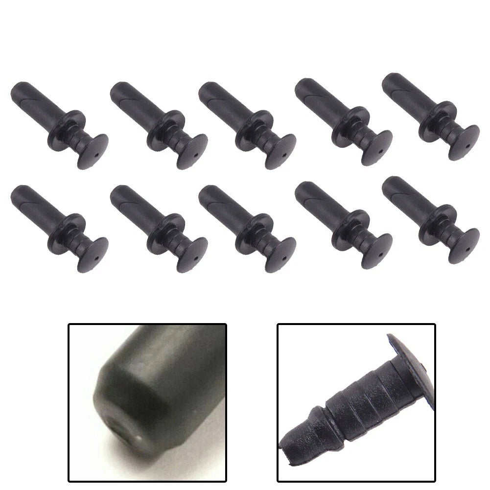 Set of 10 Boot Carpet Rivet Interior Lining Clips for Multi-Purpose Use