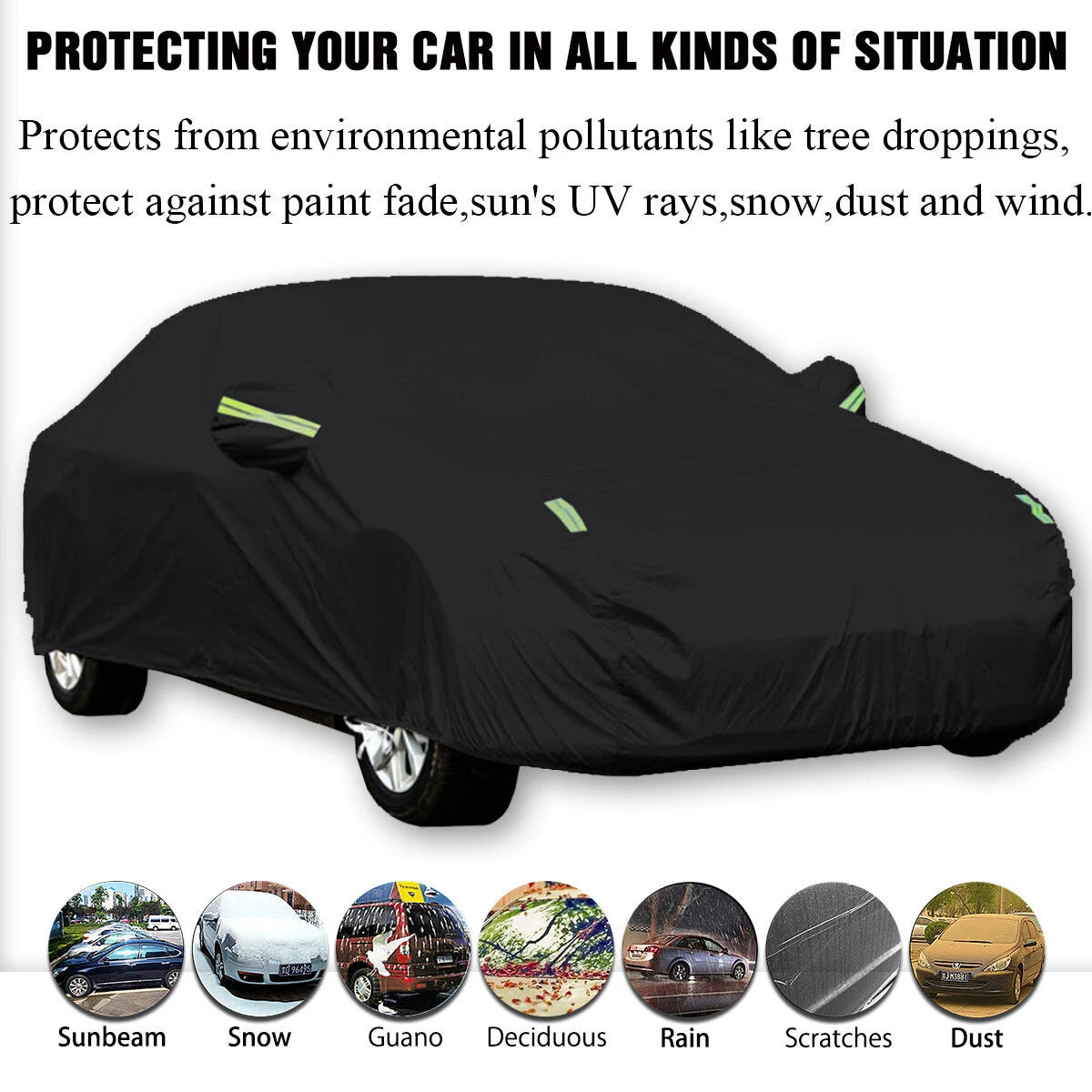 All Weather Waterproof Custom Car Cover for Dodge Charger (2006–2024)