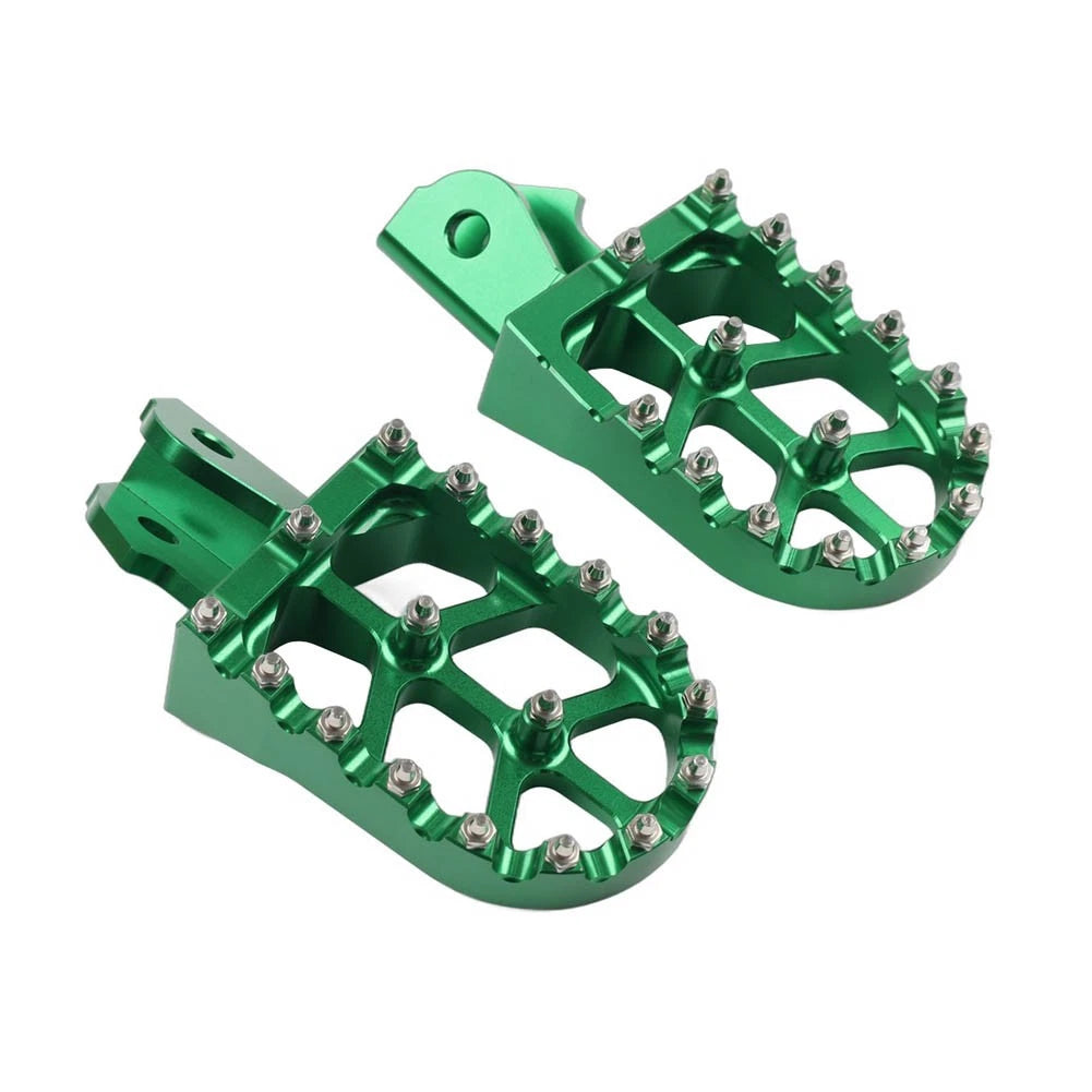 Foot Pegs for Sur Ron S/X, Honda CRF 150F 230F (2003–2019) - Green