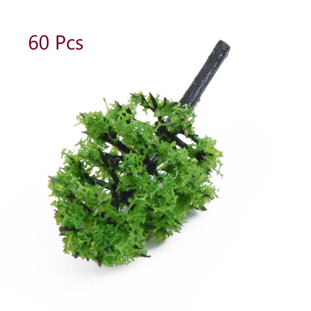 Plastic Railway Replacement Roadway for Trees Model