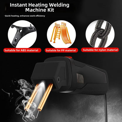 220V 100W Handheld Plastic Welder Torch with LED Light