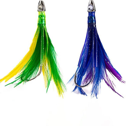 Feather Trolling Skirt for Big Game Fishing