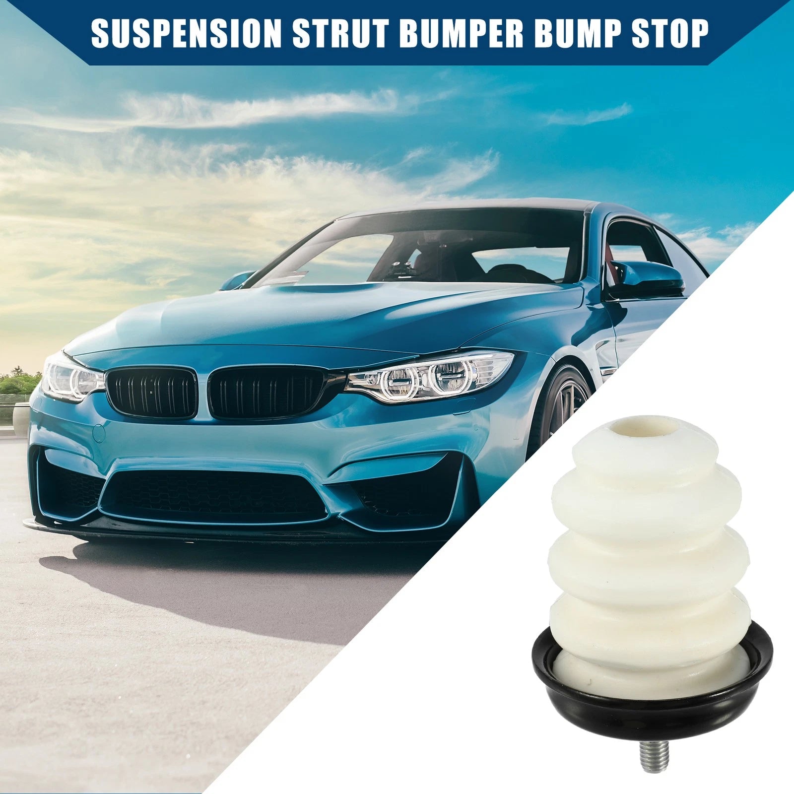 Car Suspension Strut Bumper Bump Stop Replacement for Chevrolet Silverado 1500 (1999–2006)
