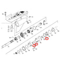2X Prop Shaft Seal Kit for Mercruiser Alpha One Gen II & R MR Sterndrive 14077