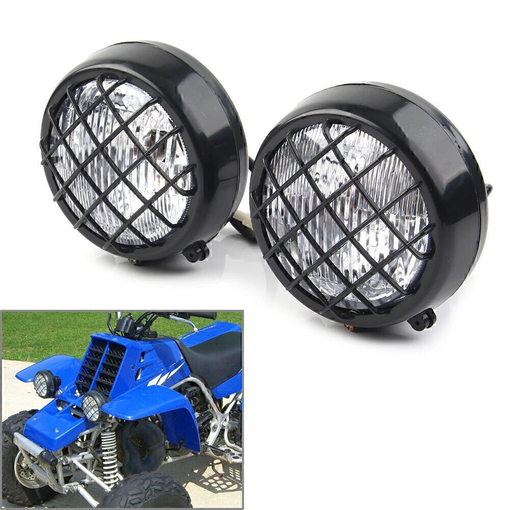 1 Pair Headlight Lens for Yamaha Banshee Warrior 350 (1987–2006)