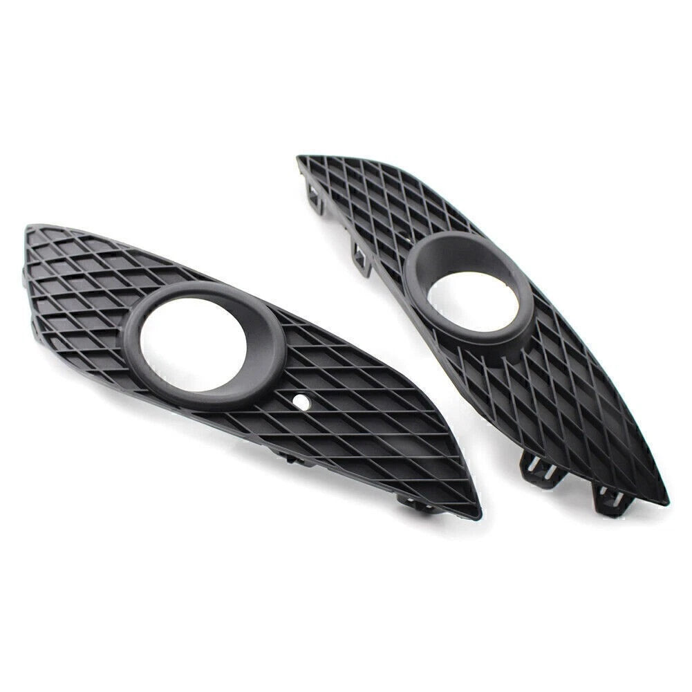 L+R FRONT BUMPER LOWER GRILLE FOG LIGHT HOLE SET For VAUXHALL ASTRA H 2007-2012