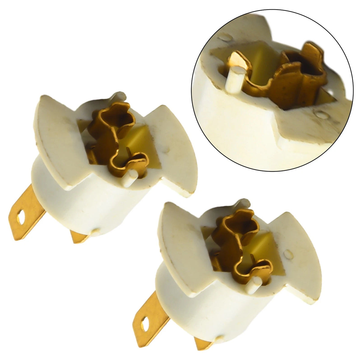 Headlight Holder for Car (2022) 3.6 x 3.5cm Plastic & Copper