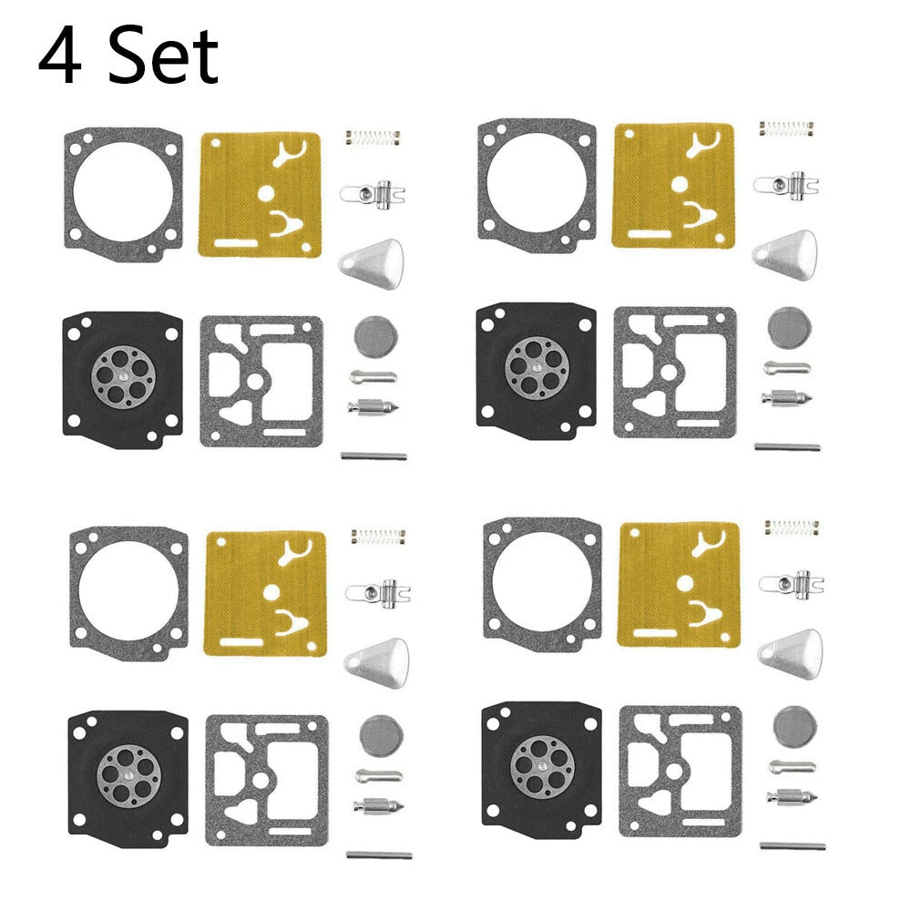Set of 4 Carburetor Rebuild Kits for Stihl 044 MS360 034 036 Pro Zama RB-31