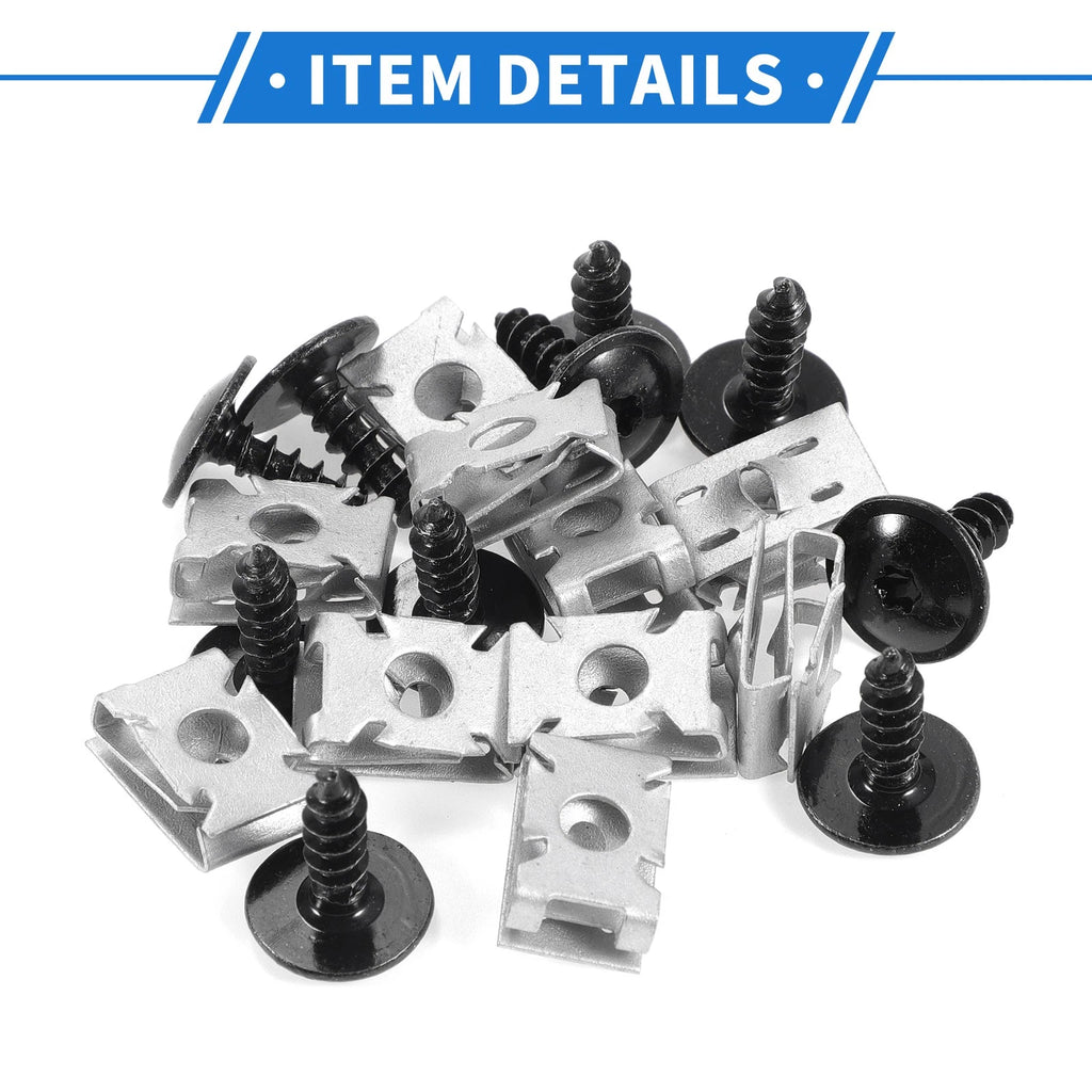 Fender Liner Splash Shield Bumper Screw Kit Set for VW Alltrack (2017–2019)