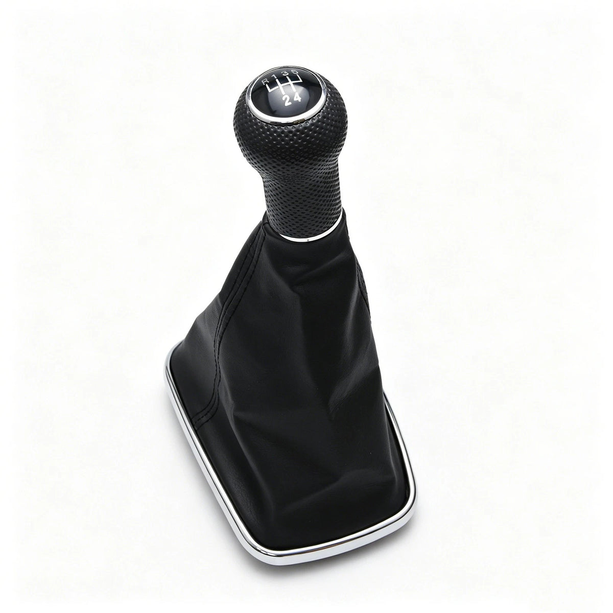 1X Gear Knob Shift Boot Gaiter for VW Golf 4 (1997–2006) 1J0711113C Chrome 5-Speed