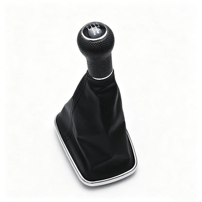 1X Gear Knob Shift Boot Gaiter for VW Golf 4 (1997–2006) 1J0711113C Chrome 5-Speed