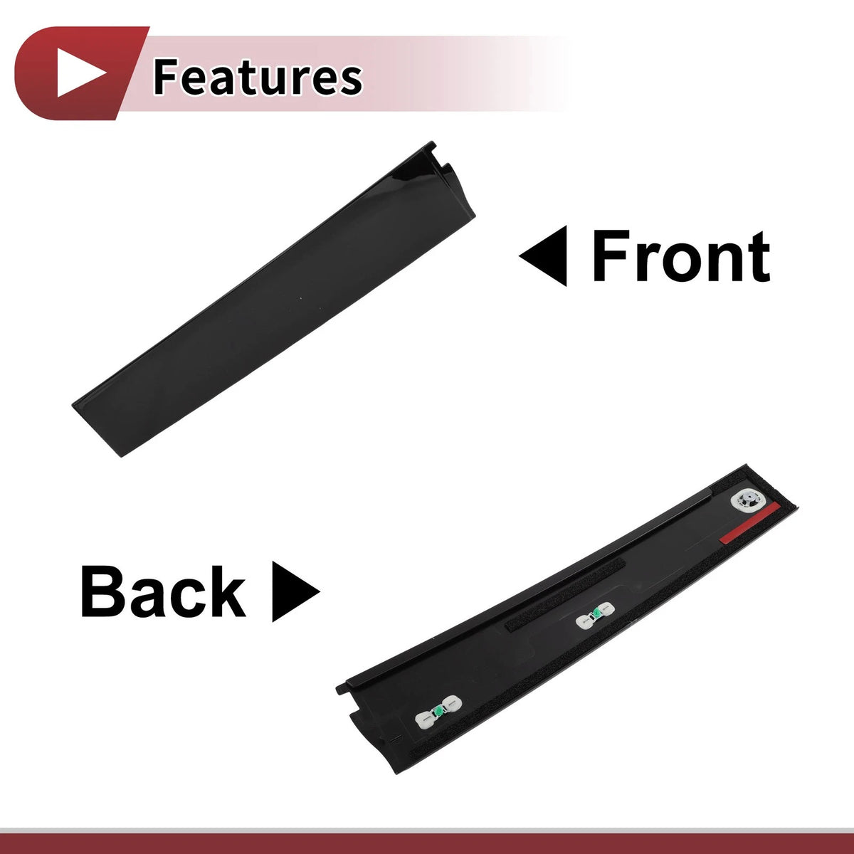 Door Pillar Window Trim Left B Pillar for Chevy Tahoe (2015–2018)