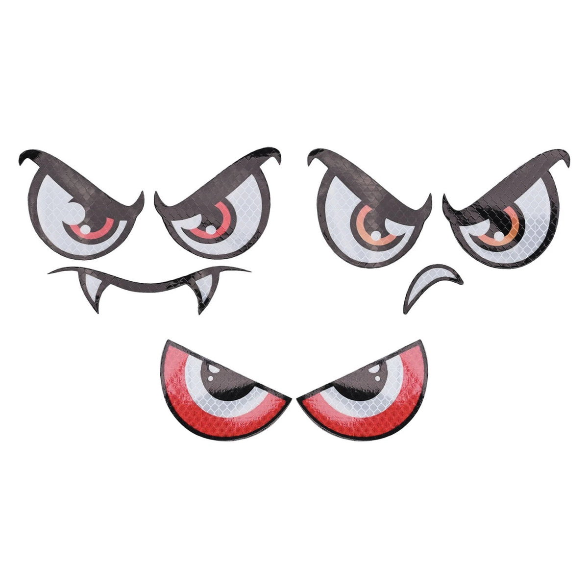 Set of 2 Reflective Eyes for Lawn Mower Accessory