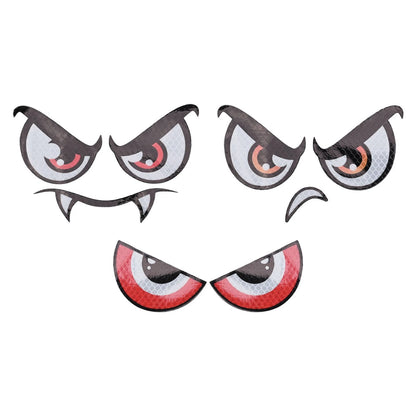 Set of 2 Reflective Eyes for Lawn Mower Accessory