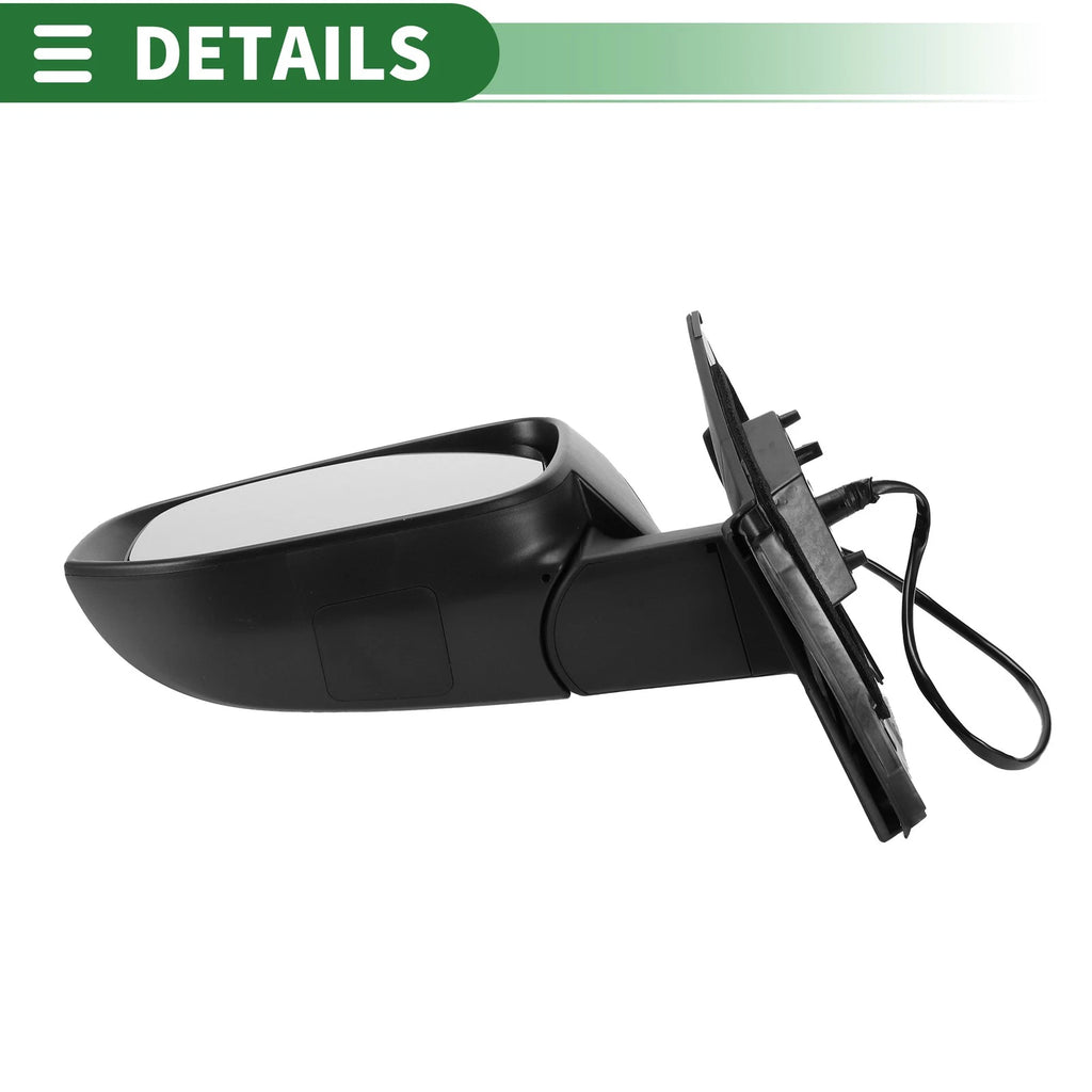 Left Side Door Mirror for Toyota RAV4 (2013–2015) Manual Folding Black