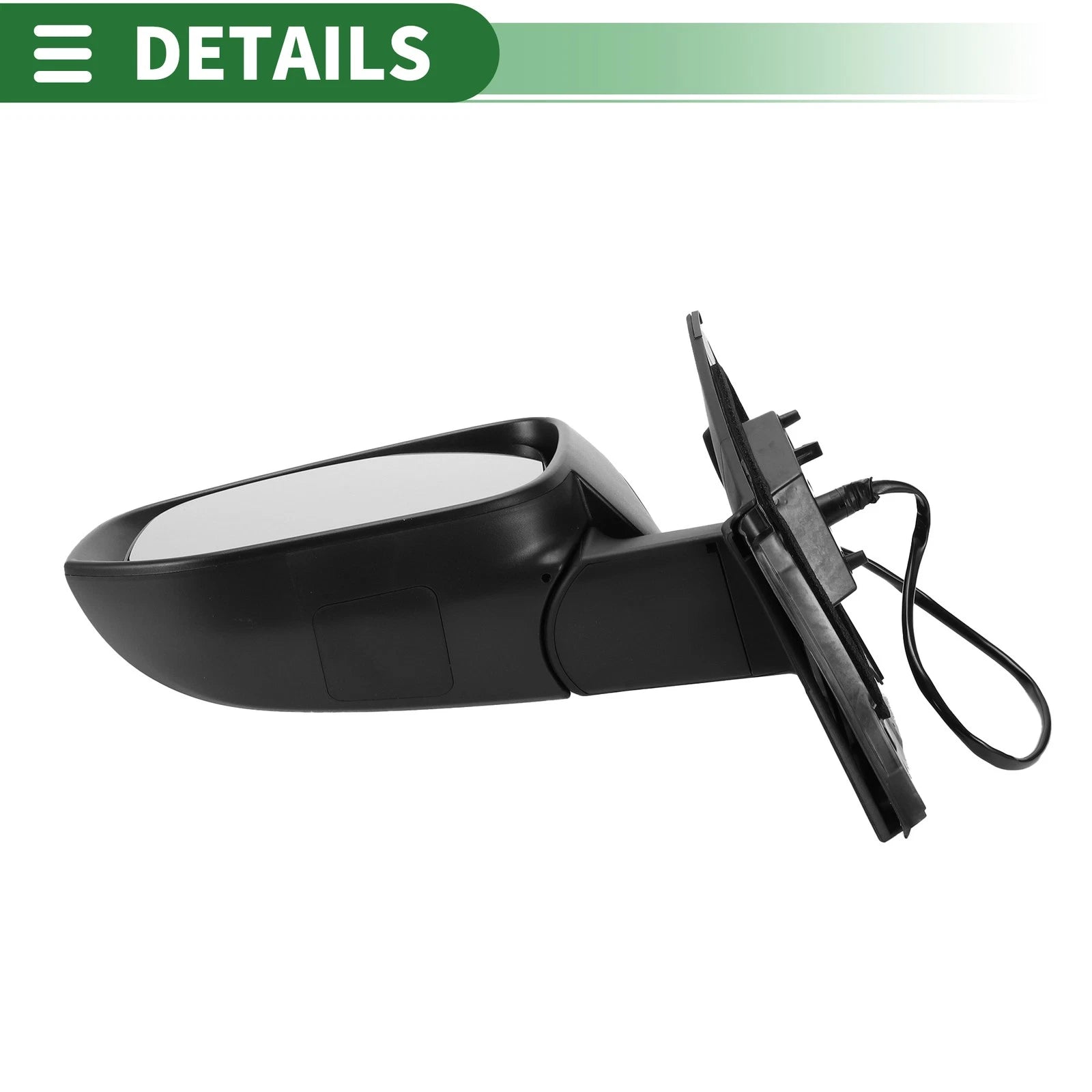 Left Side Door Mirror for Toyota RAV4 (2013–2015) Manual Folding Black