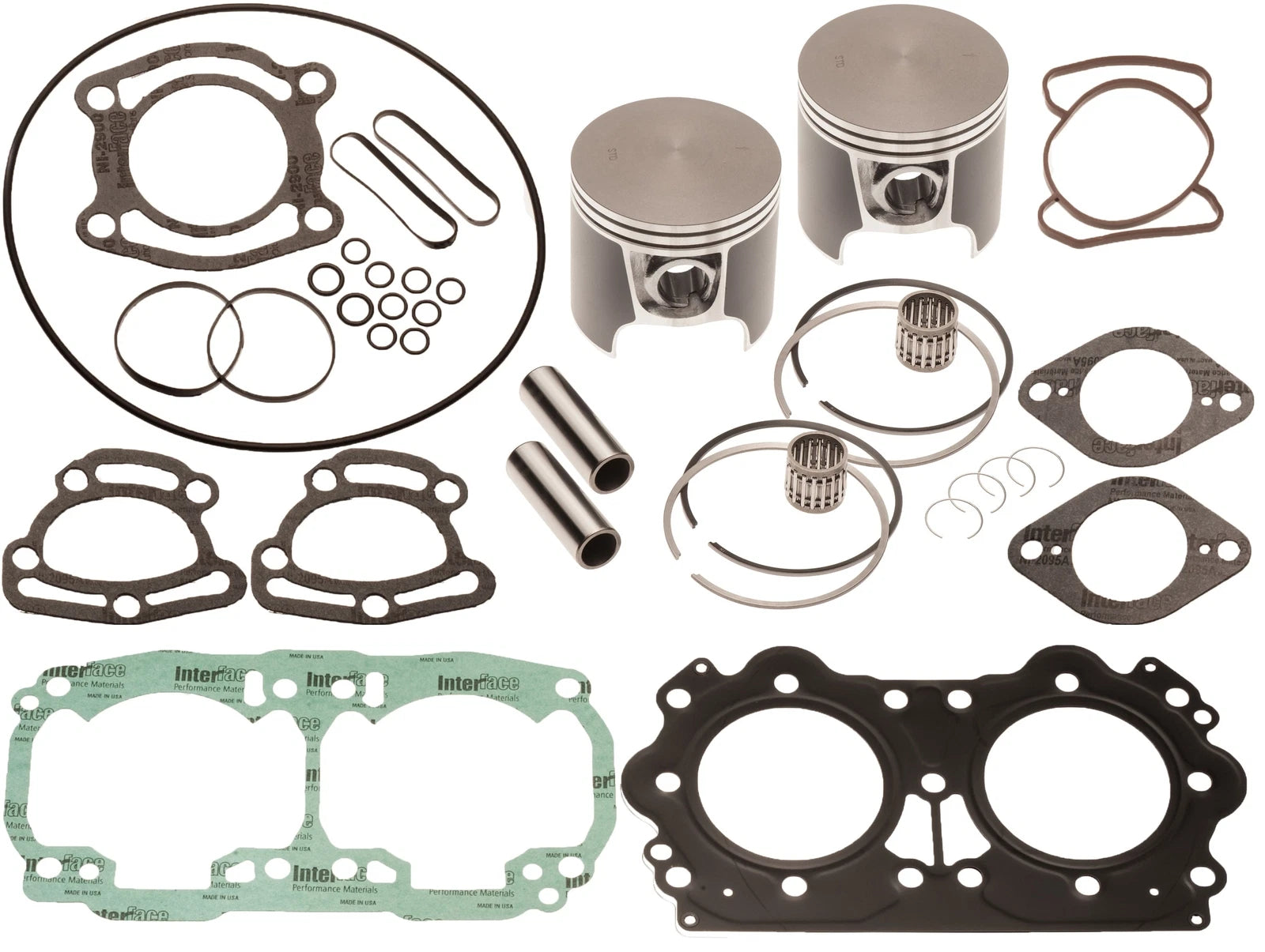 Top End Rebuild Piston Gasket Kit for SeaDoo 951 Carb RX XP GSX GTX (1998–2002)