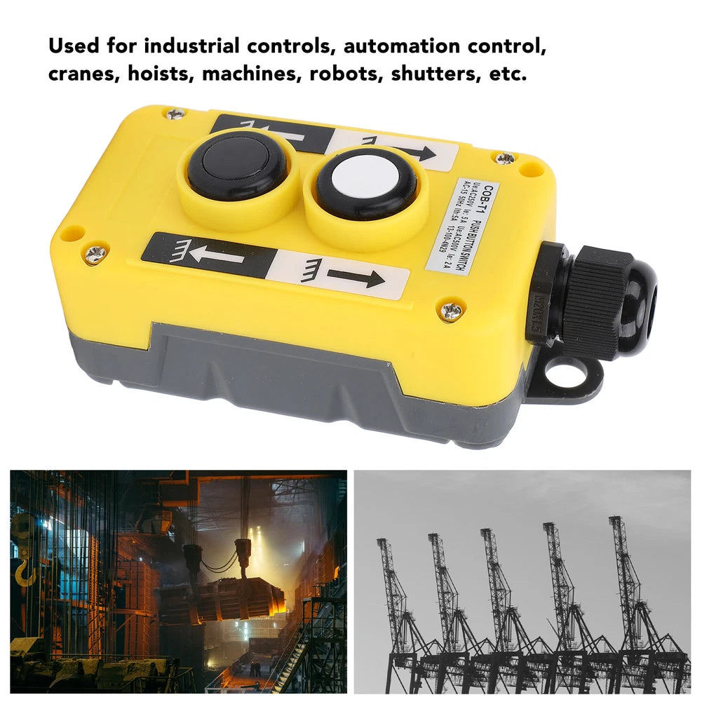 COB T1/T2/T3 Push Button Switch for Outdoor Lifting Equipment