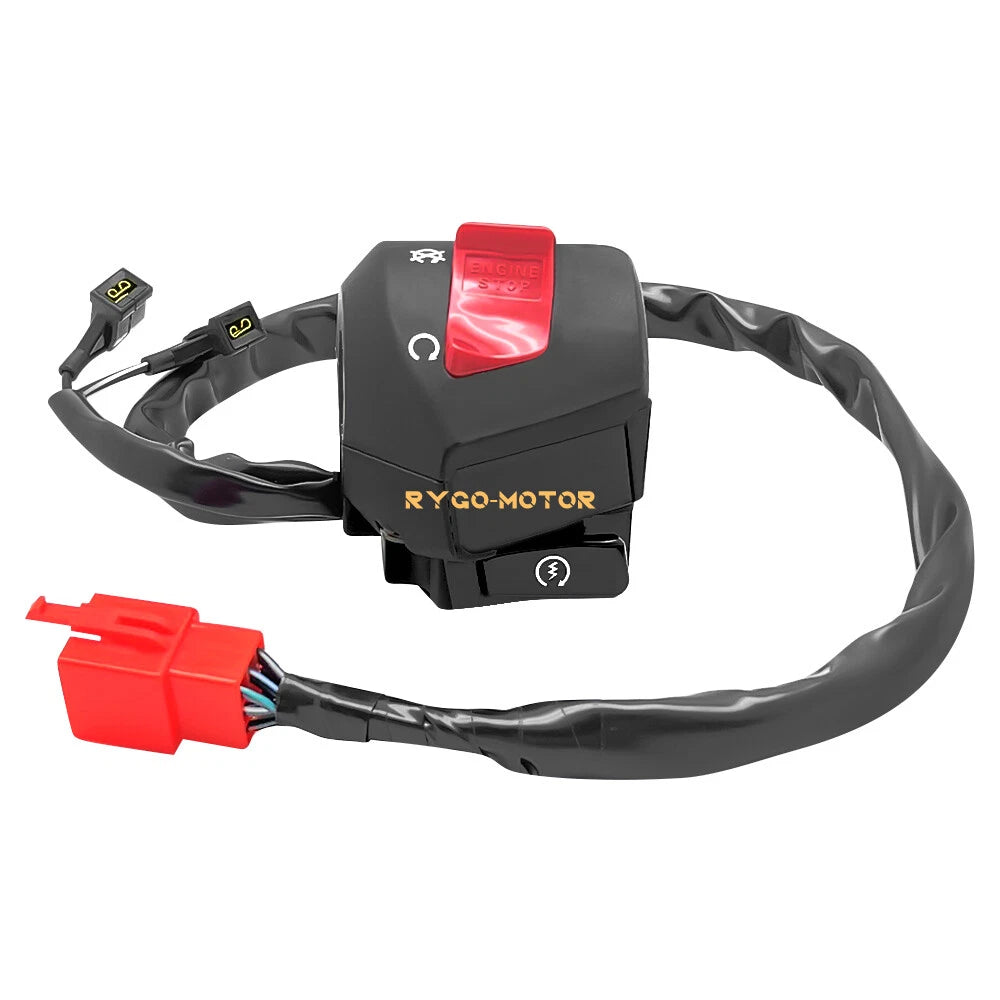 Right Handlebar Start Stop Kill Control Switch for Honda CBR250R (2011–2013)