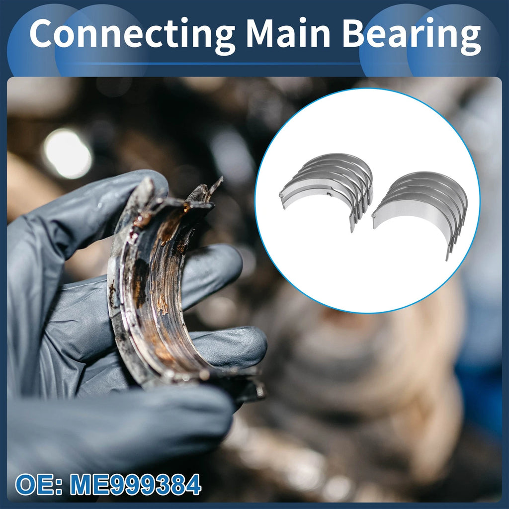Main Bearing Set for Mitsubishi Canter 1982–1986 Replacement 10 Piece Kit
