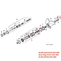 Lower Unit Seal Kit & O-ring Gasket for Honda BF35A BF40A BF45A BF50A
