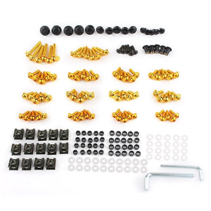 Fairing Bolts Kit for Honda Suzuki Motorcycle (Fitment Specific)