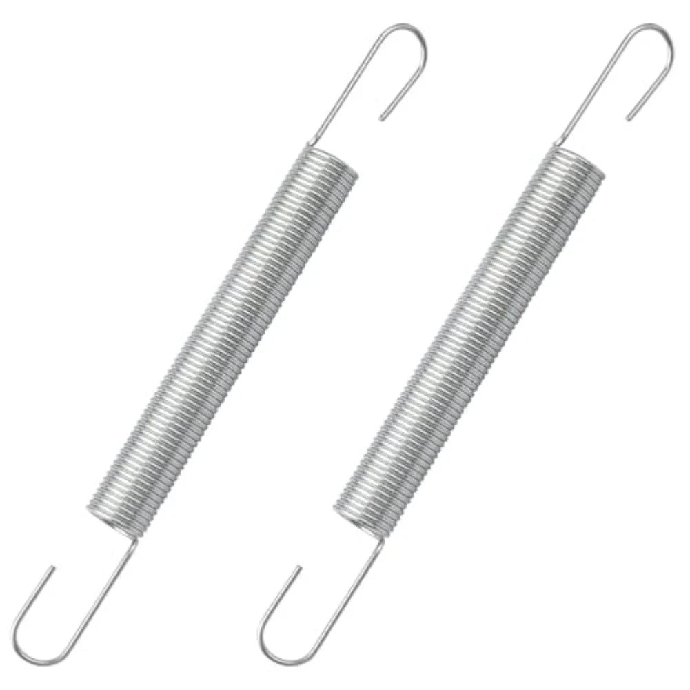 2 Pack 4 Inch Mechanical Extension Springs with Hook Ends for Various Use